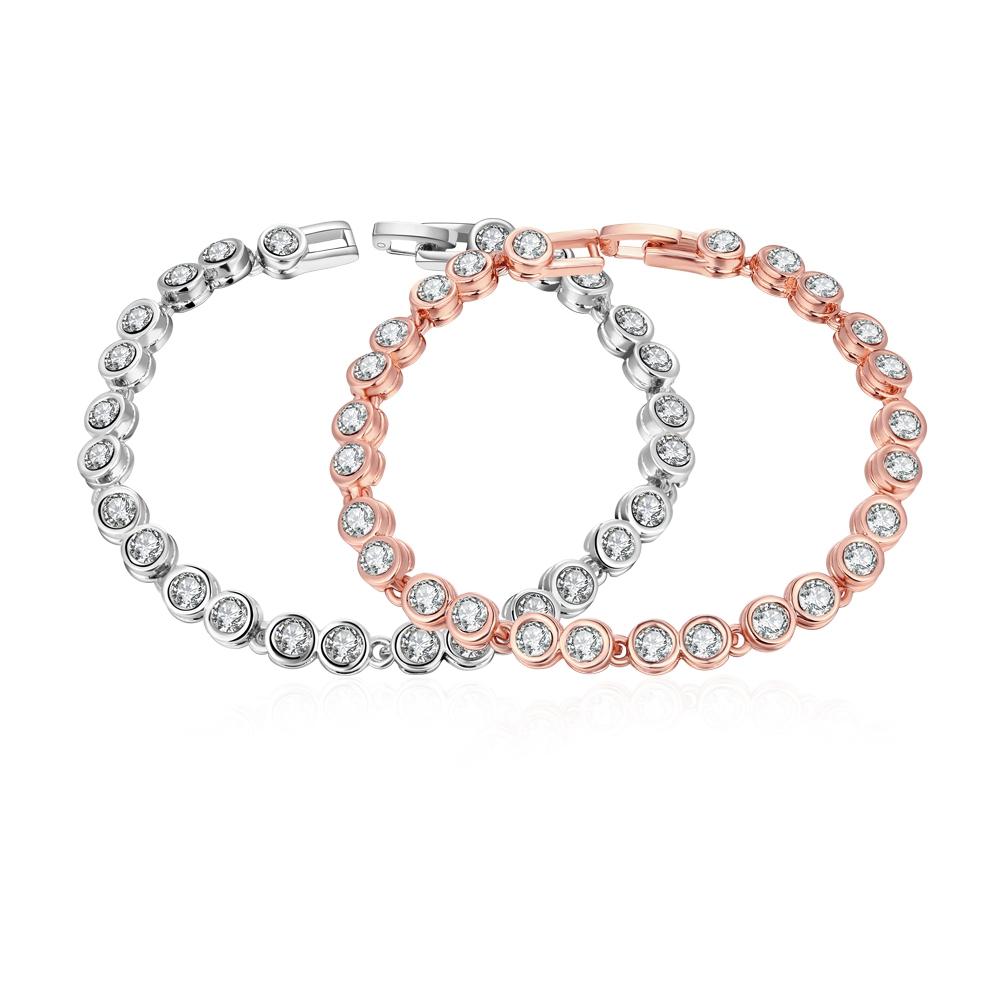 3.00CT TENNIS BRACELET 18K WHITE GOLD PLATED WITH SWAROVSKI CRYSTAL, Bracelets, ALILY , ALILY jewelryjewelry deals, swarovski crystal jewelry, groupon jewelry,, jewelry for mom,