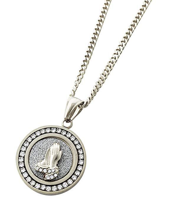 Father's Day! Circular Inspirational Pendant Necklace in 14K Gold - Four Options Available, Necklace, ALILY , ALILY jewelryjewelry deals, swarovski crystal jewelry, groupon jewelry,, jewelry for mom,