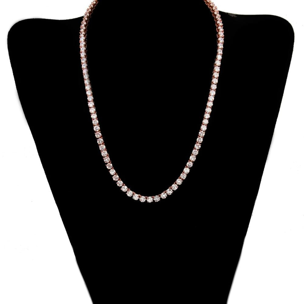 55 CTTW Swarovski Elements Tennis Necklace Set in 18K Gold (Multiple Options), , ALILY , ALILY jewelryjewelry deals, swarovski crystal jewelry, groupon jewelry,, jewelry for mom,