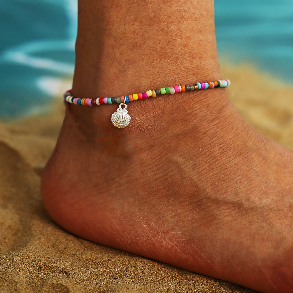 Women's Summer Anklet in 18K Gold Plated 18+ Styles Available to Chose From