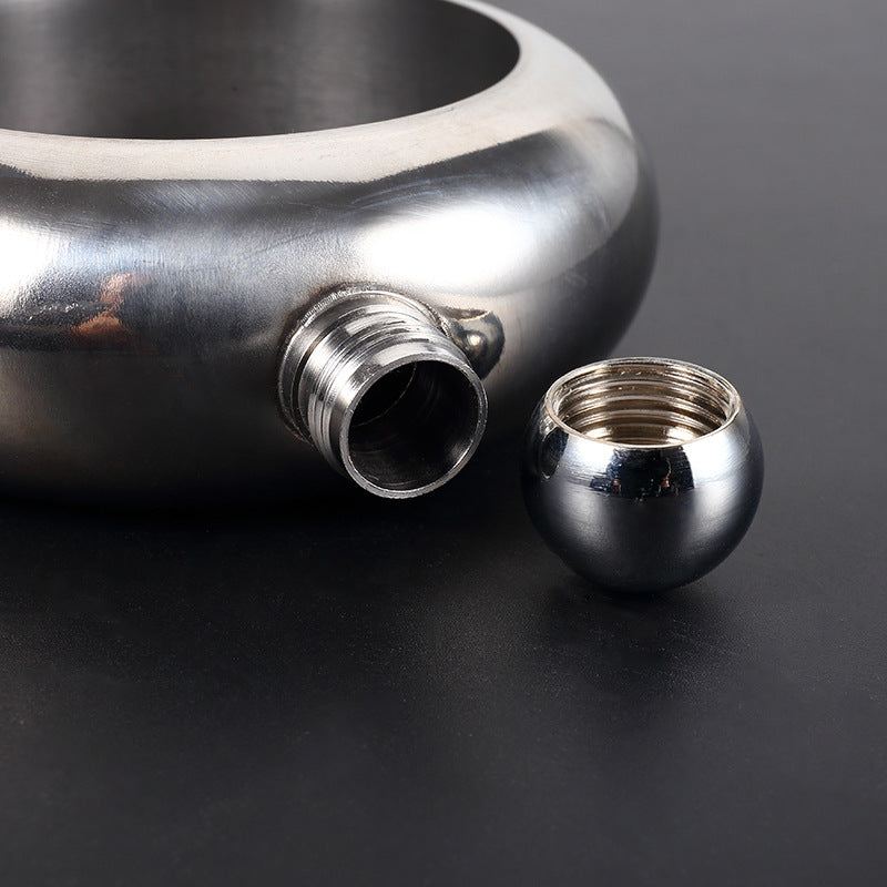Stainless Steel Unisex Hidden Flask Bangle