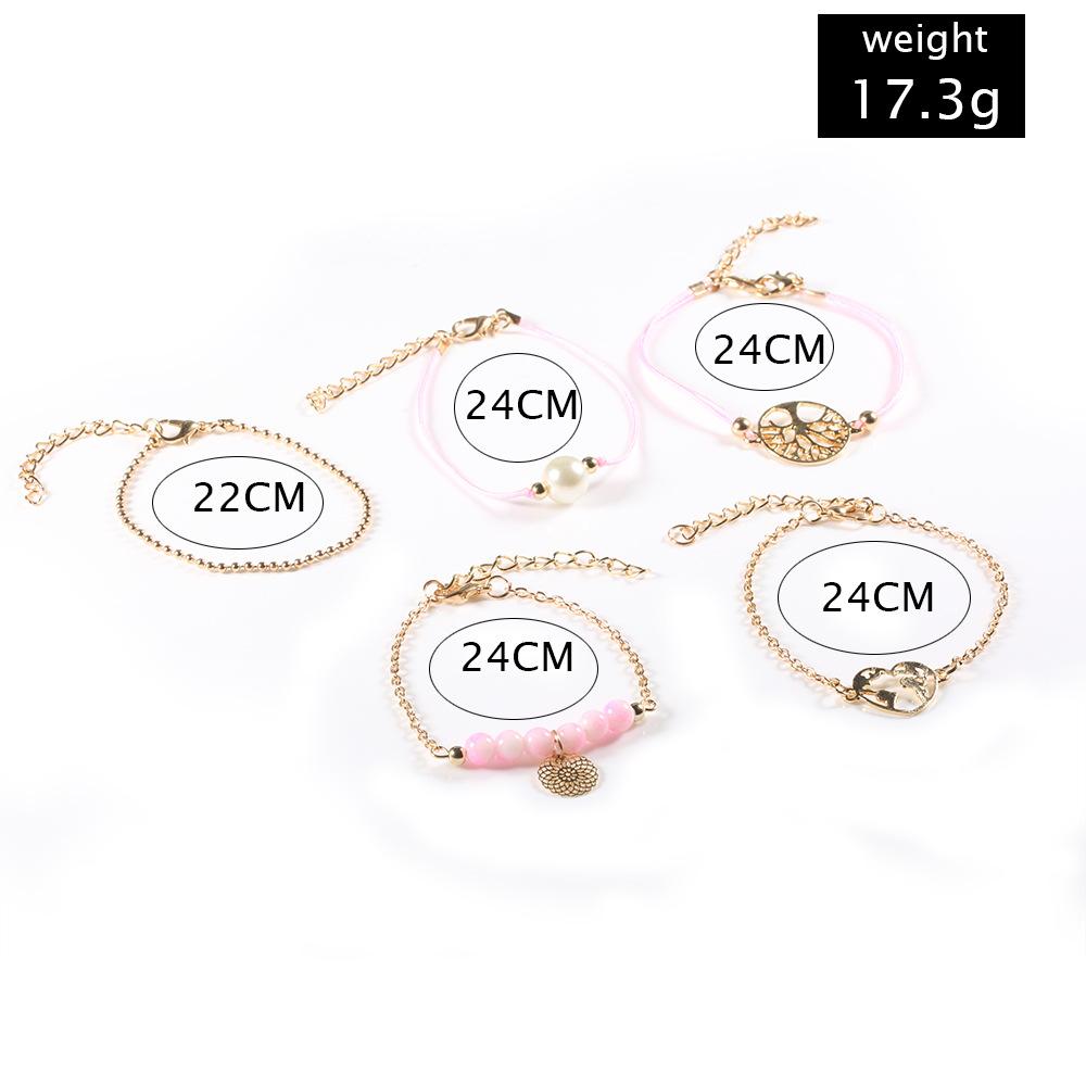 Women of The World Unite 5 Piece Bracelet Set - ALILY