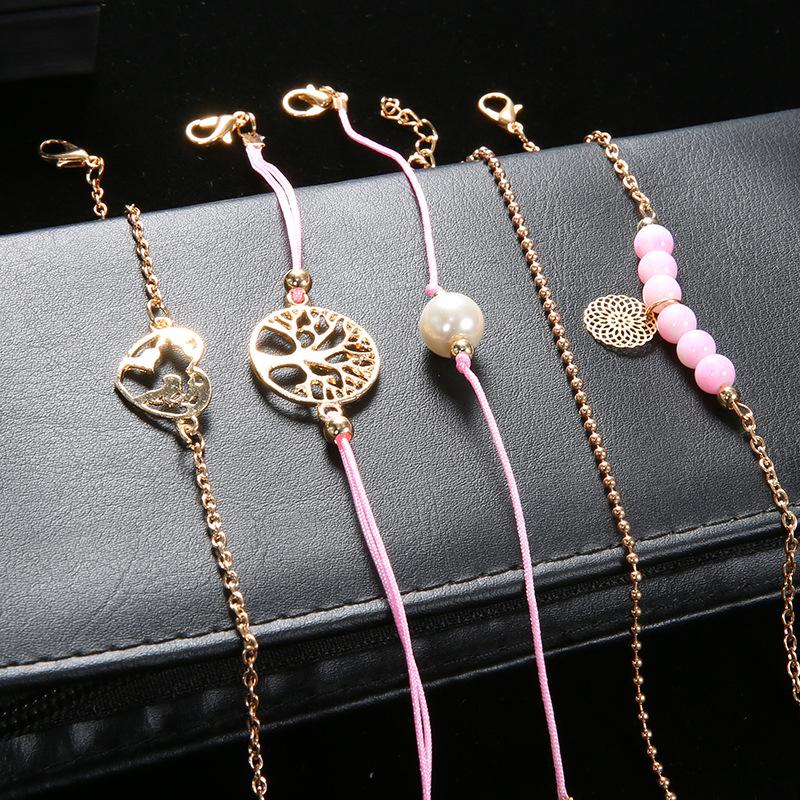 Women of The World Unite 5 Piece Bracelet Set - ALILY