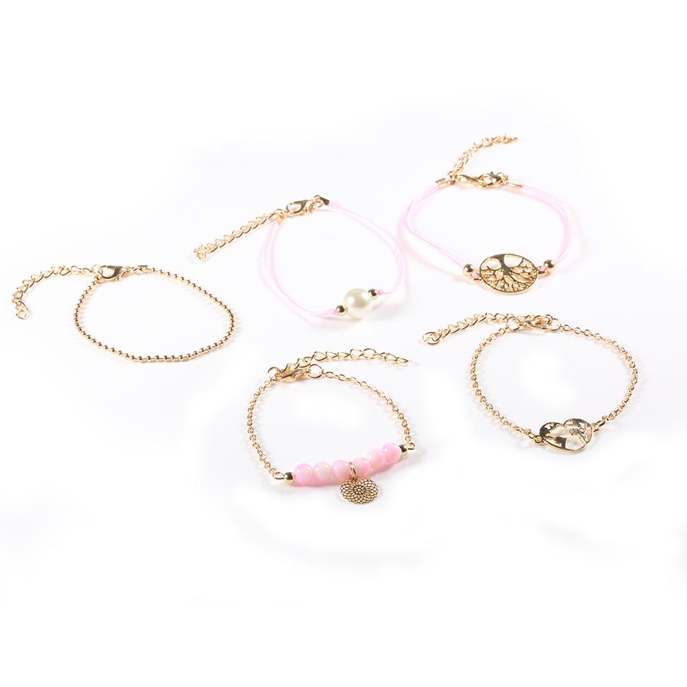 Women of The World Unite 5 Piece Bracelet Set - ALILY