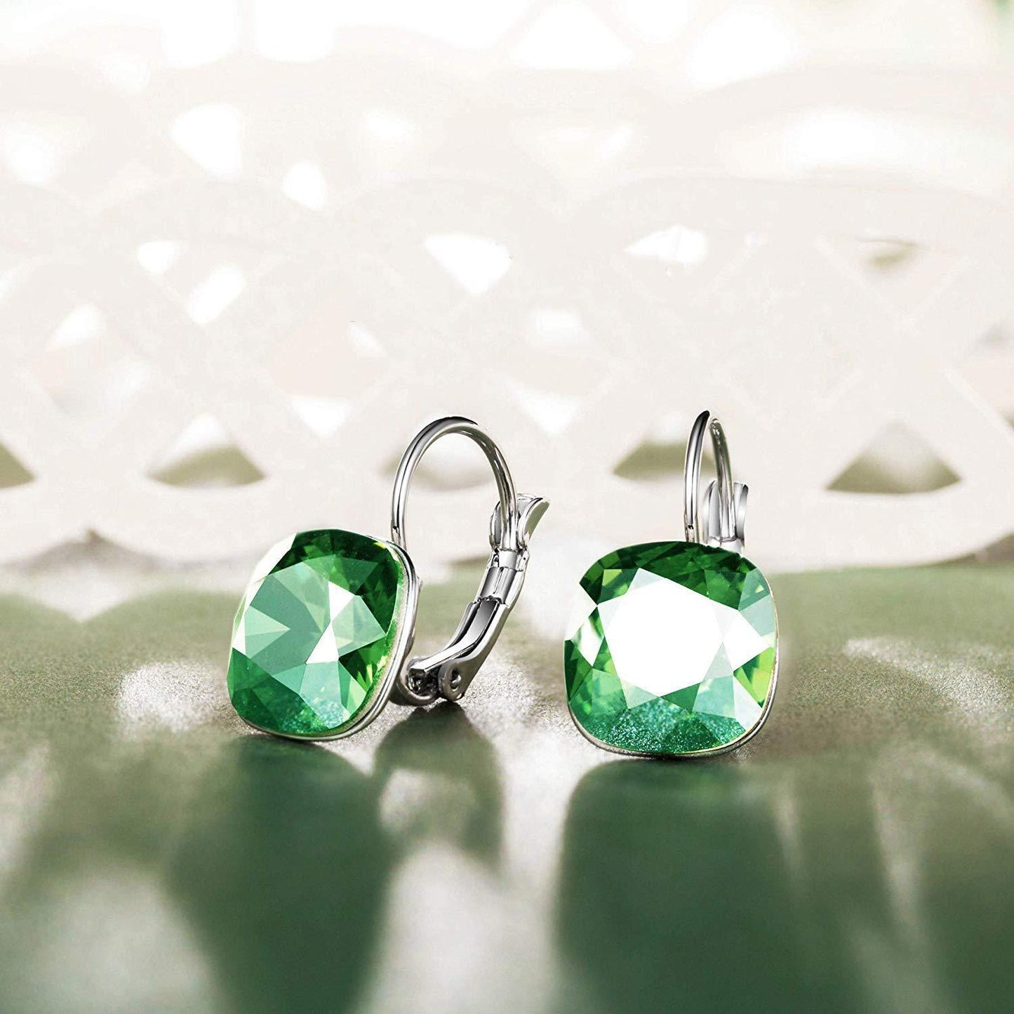0.55 CT Mini Bella Leverback Earring - 4 Options Available - ALILY