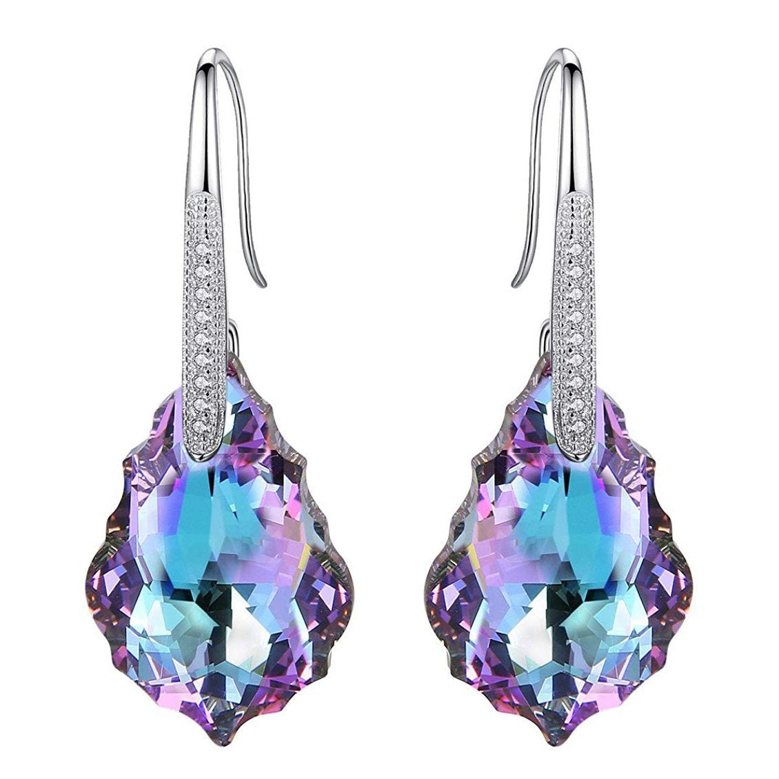 Baroque Drop Changing Color Drop Earring - ALILY
