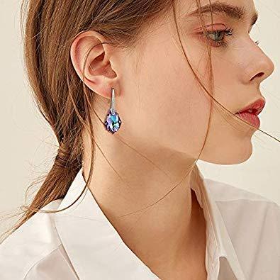 Baroque Drop Changing Color Drop Earring - ALILY