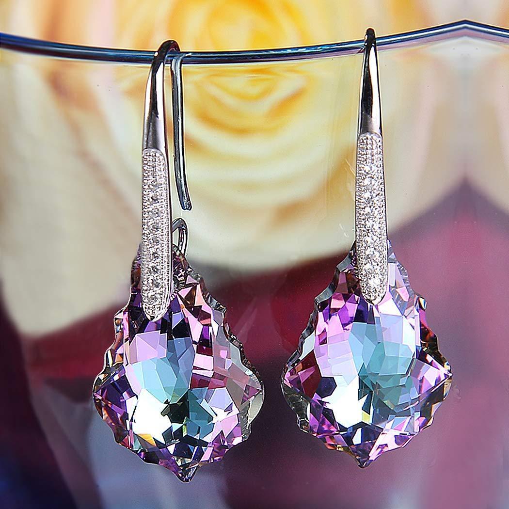 Baroque Drop Changing Color Drop Earring - ALILY