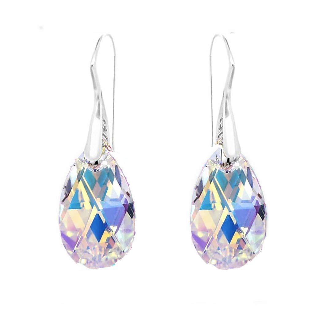 Vivid Light Crystal Drop Earring - ALILY