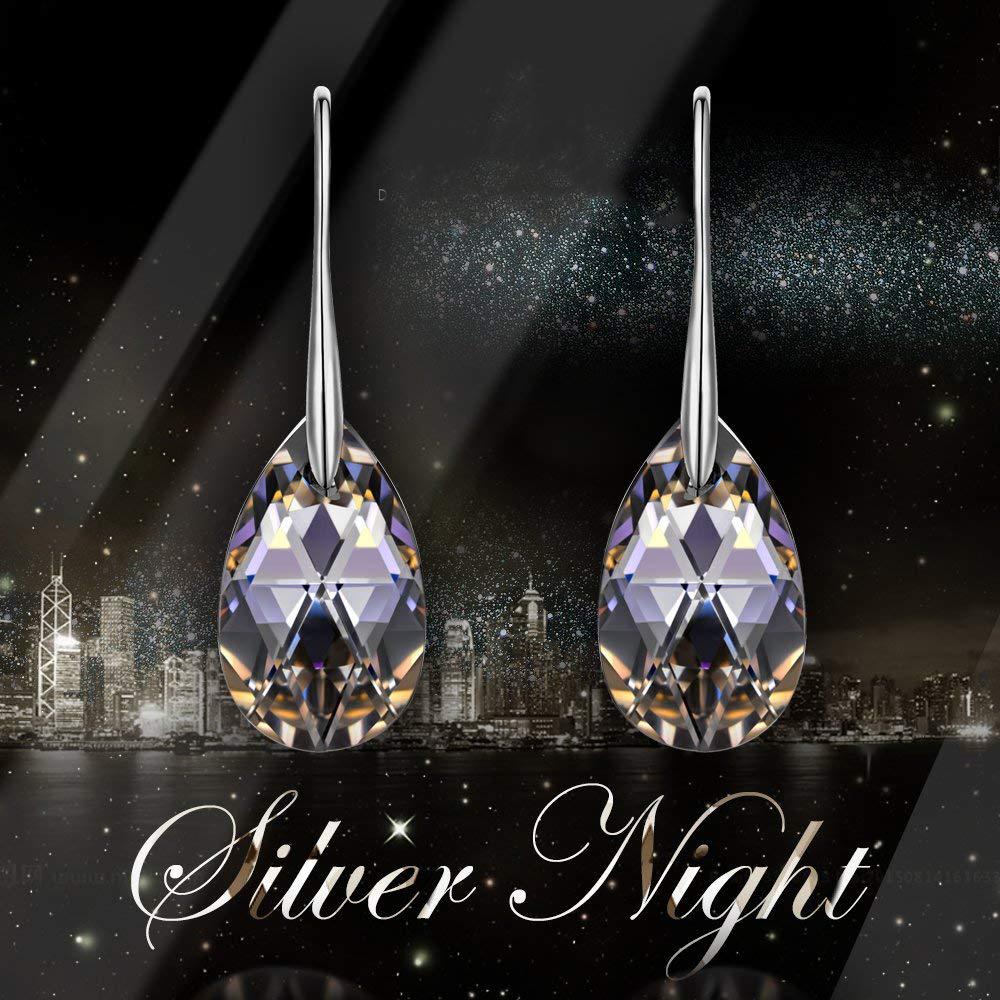 Vivid Light Crystal Drop Earring - ALILY
