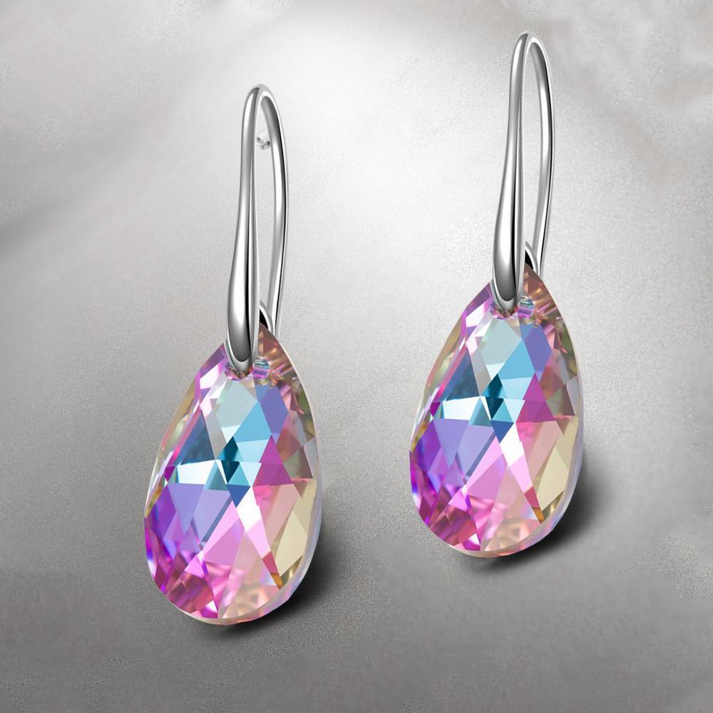 Vivid Light Crystal Drop Earring - ALILY
