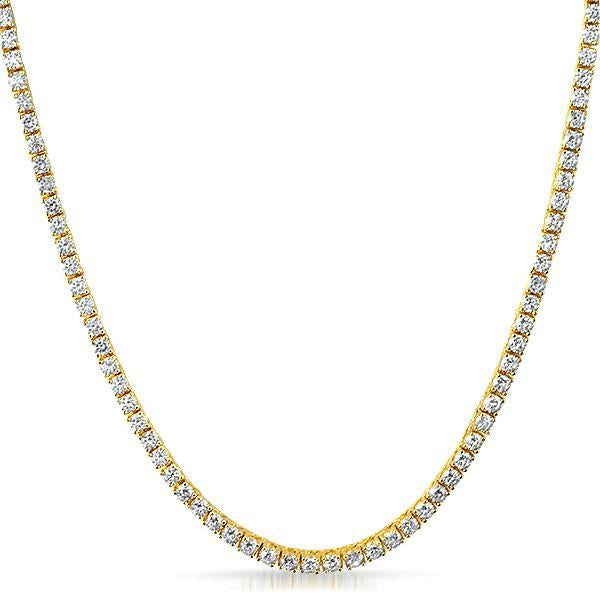 55 CTTW Swarovski Elements Tennis Necklace Set in 18K Gold (Multiple Options), , ALILY , ALILY jewelryjewelry deals, swarovski crystal jewelry, groupon jewelry,, jewelry for mom,