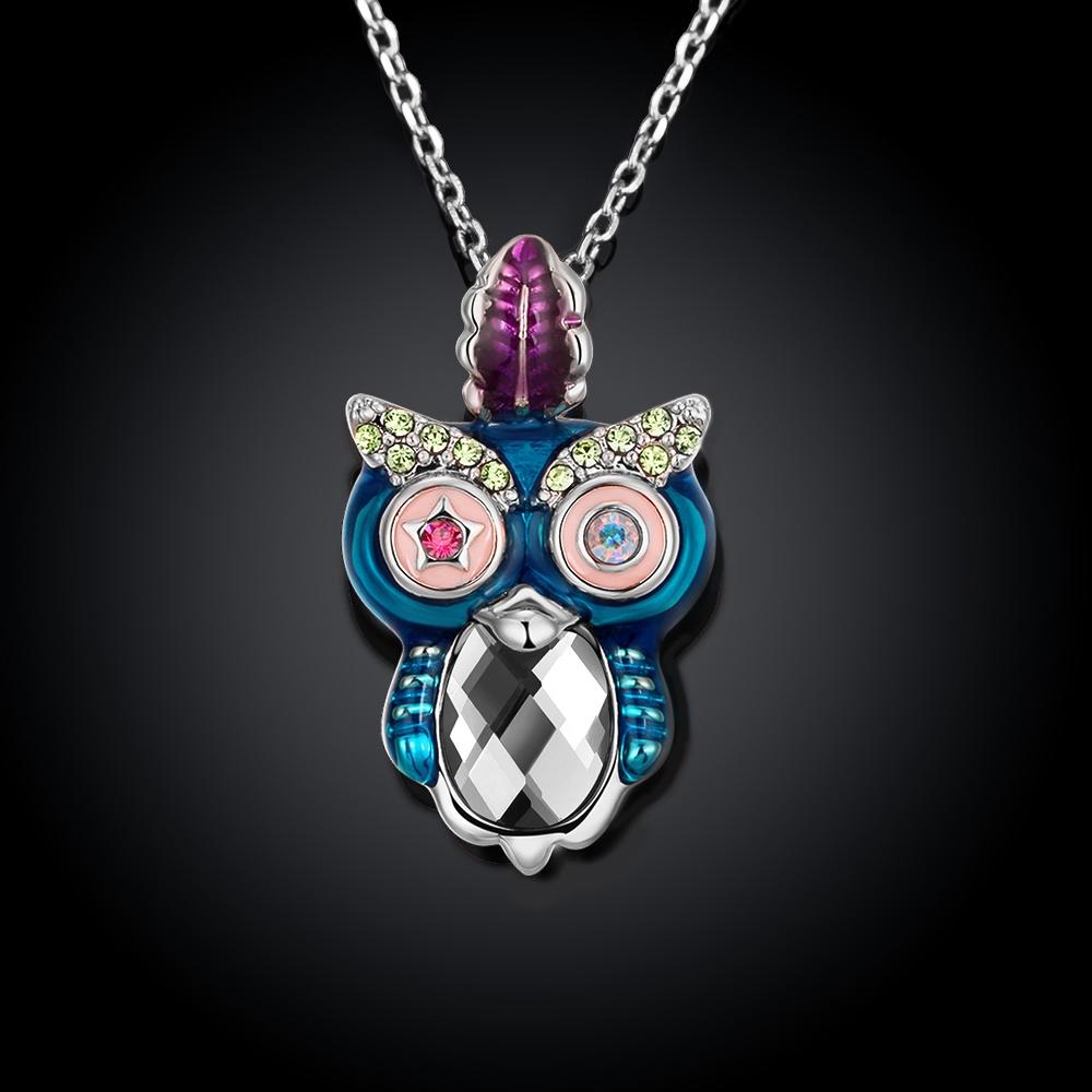 Elements Owl Pendant Necklace
