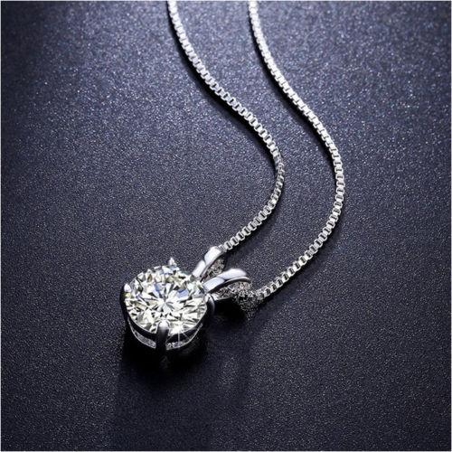 10Ct Tennis Bracelet + Halo Earring+ Necklace With Crystals - 5 Piece Set with Luxe Box - 18K White Gold