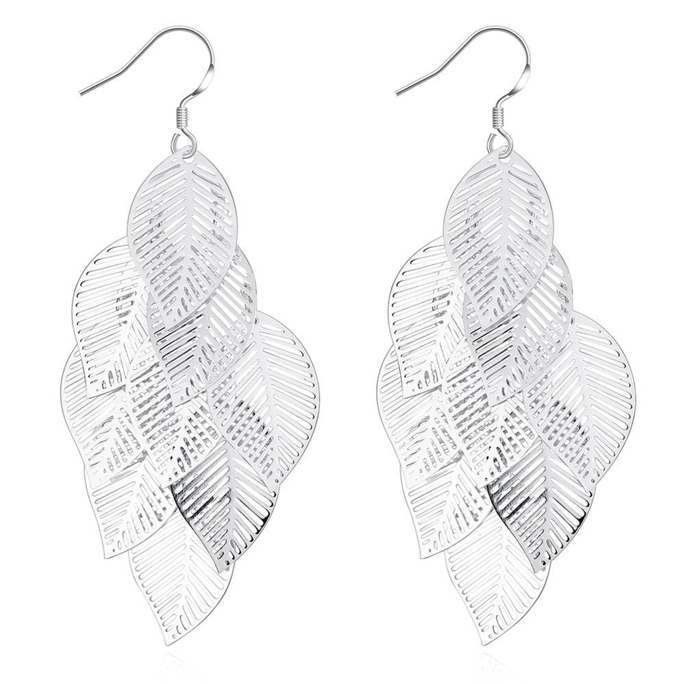 Filigree Dangling Laser Cut Earrings For The Fall, , ALILY , ALILY jewelryjewelry deals, swarovski crystal jewelry, groupon jewelry,, jewelry for mom,