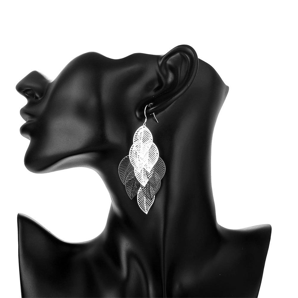 Filigree Dangling Laser Cut Earrings For The Fall, , ALILY , ALILY jewelryjewelry deals, swarovski crystal jewelry, groupon jewelry,, jewelry for mom,