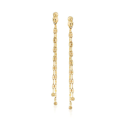 Chain Drop in 18K Gold Plated, Earring, ALILY , ALILY   jewelryjewelry deals, swarovski crystal jewelry, groupon jewelry,, jewelry for mom,