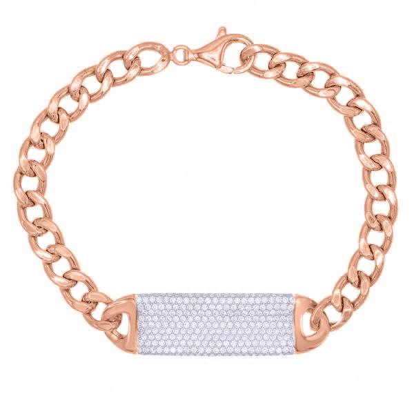 14K Gold Plated Swarovski Elements Bar Fun Bracelet - Three Options Available, , ALILY , ALILY   jewelryjewelry deals, swarovski crystal jewelry, groupon jewelry,, jewelry for mom,