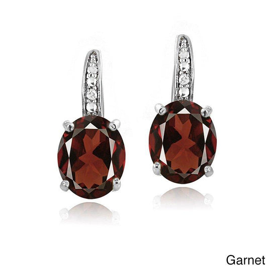 1.50 Ct Oval Cut Citrine with Pave crystals Stud Earringin 18K White Gold Plated, Earring, ALILY , ALILY   jewelryjewelry deals, swarovski crystal jewelry, groupon jewelry,, jewelry for mom,