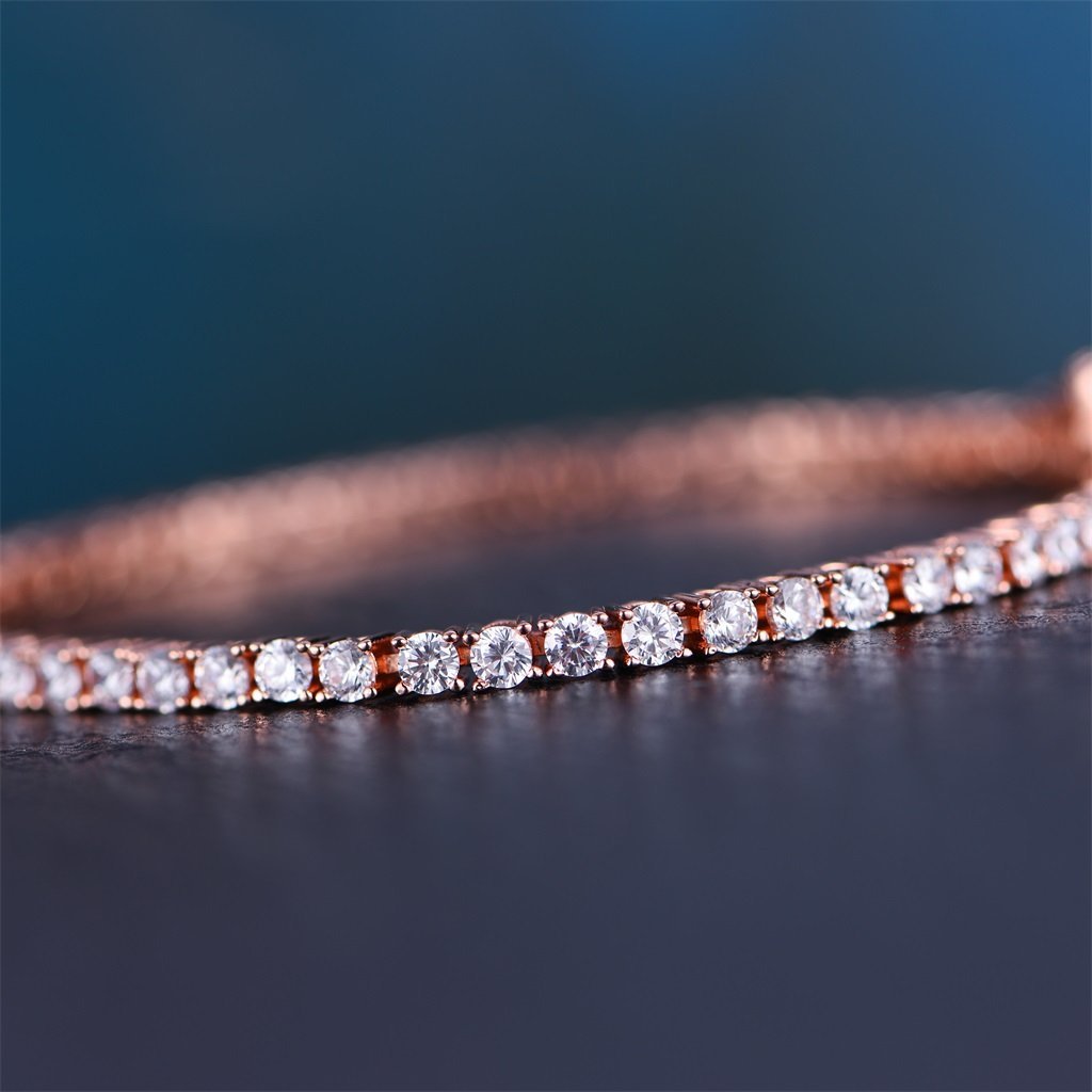 8.00 CTTW White Swarovski Elements Tennis Bracelet in 18K Gold Plating - 3 Options, Bracelet, ALILY , ALILY   jewelryjewelry deals, swarovski crystal jewelry, groupon jewelry,, jewelry for mom,