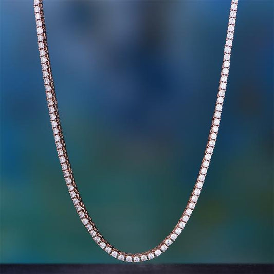 55 CTTW Swarovski Elements Tennis Necklace Set in 18K Gold (Multiple Options), , ALILY , ALILY   jewelryjewelry deals, swarovski crystal jewelry, groupon jewelry,, jewelry for mom,
