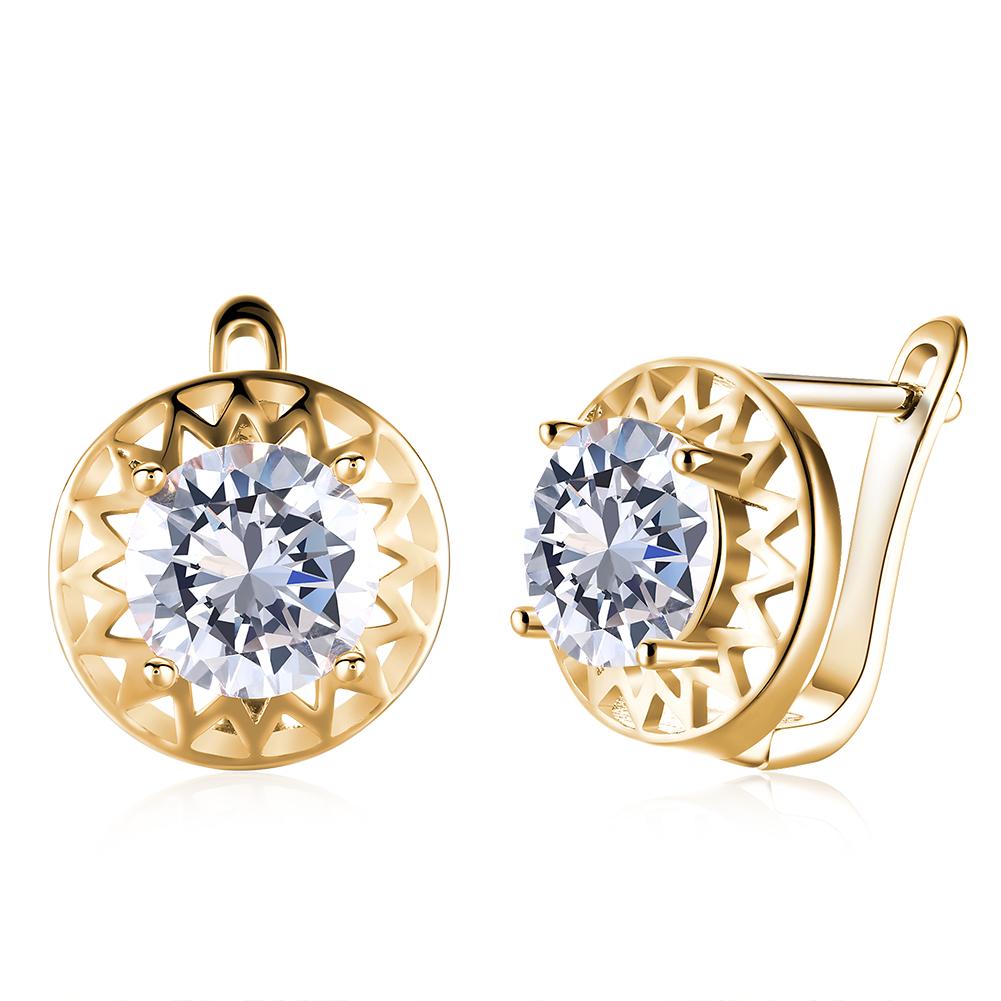 Elements Laser Cut Clip On Earrings