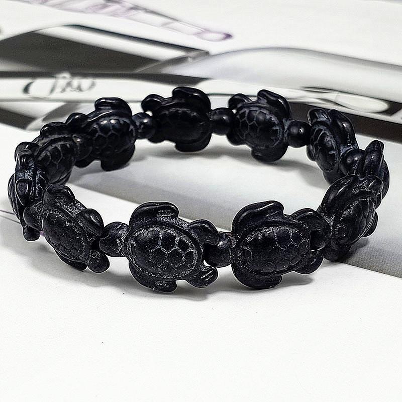 Save the Turtles Stretch Bracelet - 2 Colors   - ALILY