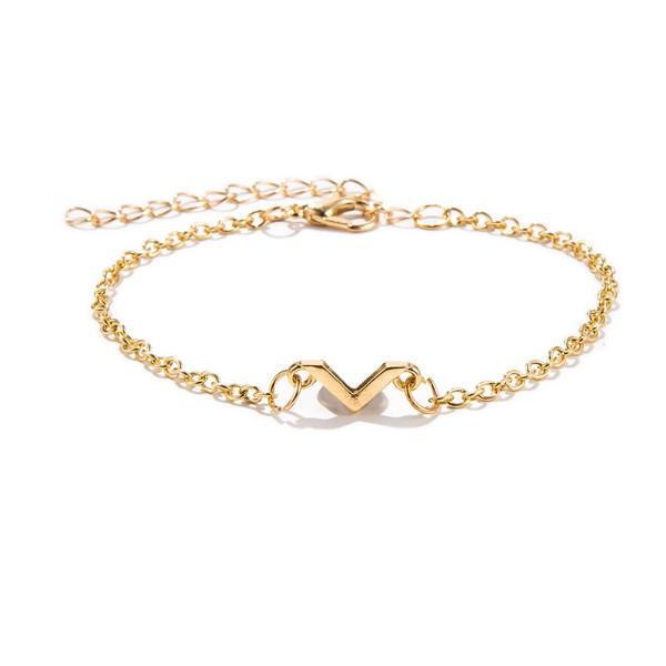 5 Piece Pink Crystal Celestial Bracelet Set   - ALILY