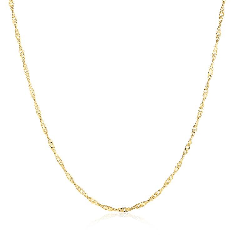 14K Gold Plated Chain Necklace, Necklaces, ALILY , ALILY   jewelryjewelry deals, swarovski crystal jewelry, groupon jewelry,, jewelry for mom,