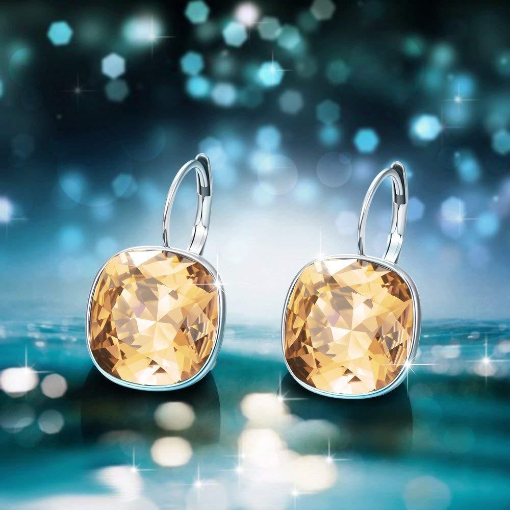0.55 CT Mini Bella Leverback Earring - 4 Options Available   - ALILY