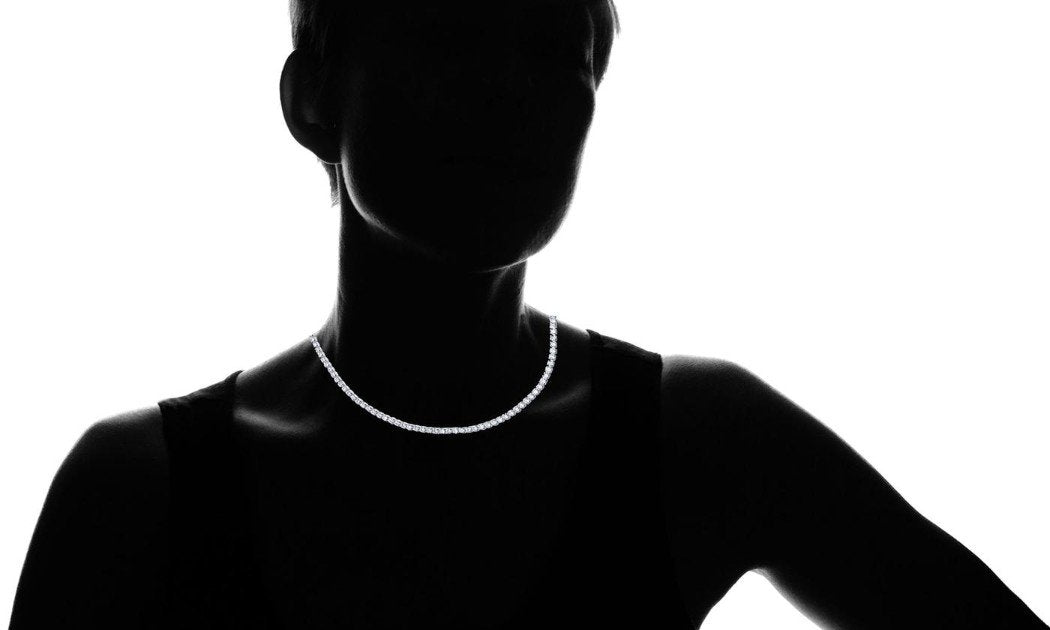 Tennis Necklace Made with Swarovski Elements - ALILY  www..com fashion jewelry for women