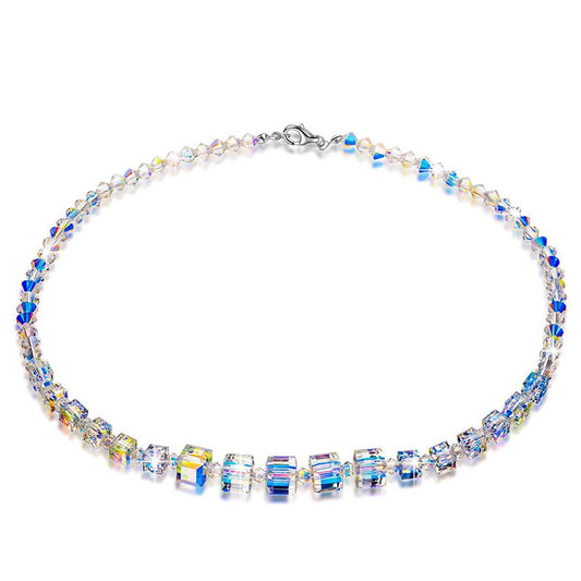 Aurora Borilles Square Enchanted Necklace   - ALILY