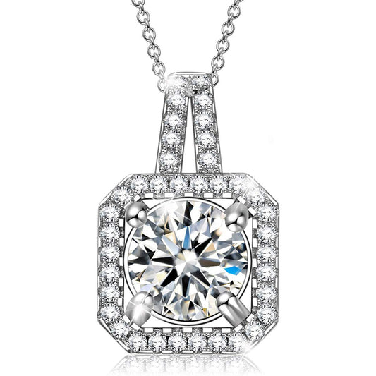 LOVING Confession- Pave All Around Necklace   - ALILY