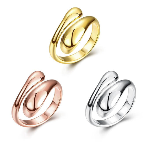 18K Gold Plated Designer Inspired Matrix Cocktail Ring- Three Options, , ALILY , ALILY   jewelryjewelry deals, swarovski crystal jewelry, groupon jewelry,, jewelry for mom,
