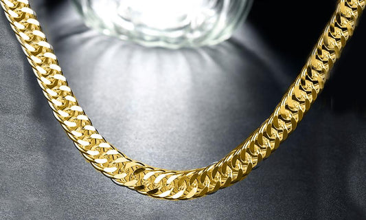 Durable Classic Men's Curb Chain Necklace - Three Options, , ALILY , ALILY   jewelryjewelry deals, swarovski crystal jewelry, groupon jewelry,, jewelry for mom, 