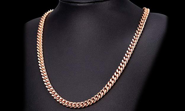 Durable Classic Men's Curb Chain Necklace - Three Options, , ALILY , ALILY   jewelryjewelry deals, swarovski crystal jewelry, groupon jewelry,, jewelry for mom, 